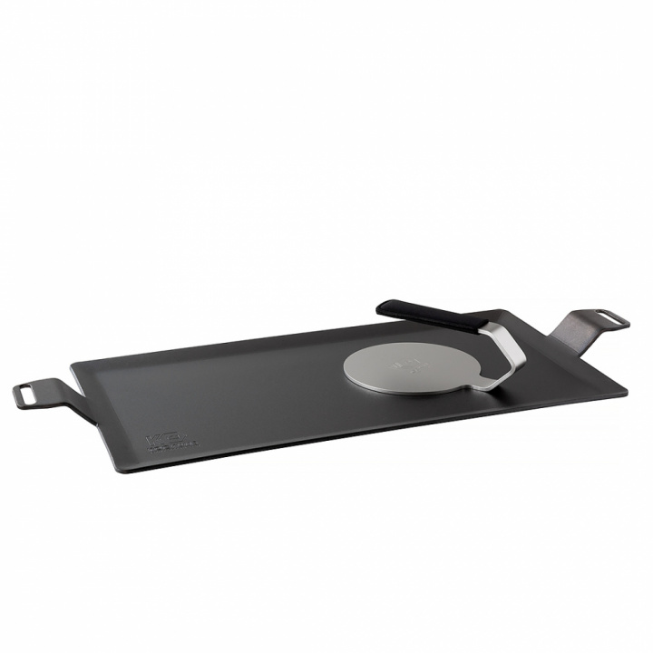 Paketti parila 63x27 ja burgeriprässi neopreenikahvasuojalla ryhmässä Ulkokäyttö @ Kockums Jernverk AB (OUT-01)