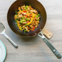 Carbon Steel Stir fry pan 24 cm