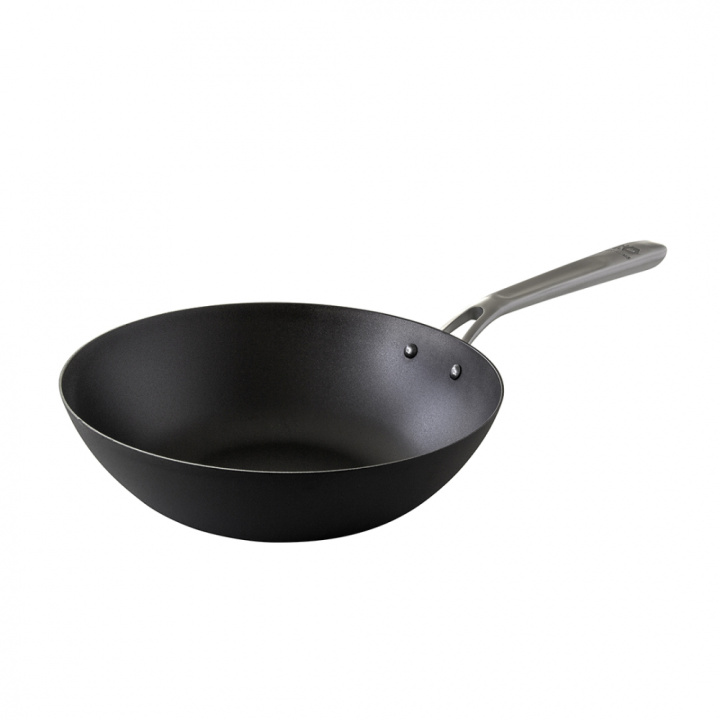 Carbon Steel Stir fry pan 28 cm ryhmässä Hiiliteräksiset paistinpannut @ Kockums Jernverk AB (WOK28-080)